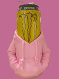 Pink Hoodie Can Holder