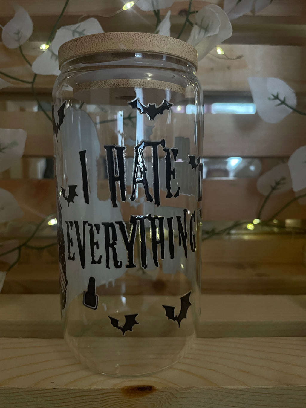 Wednesday Inspired Iced Coffee Tumbler