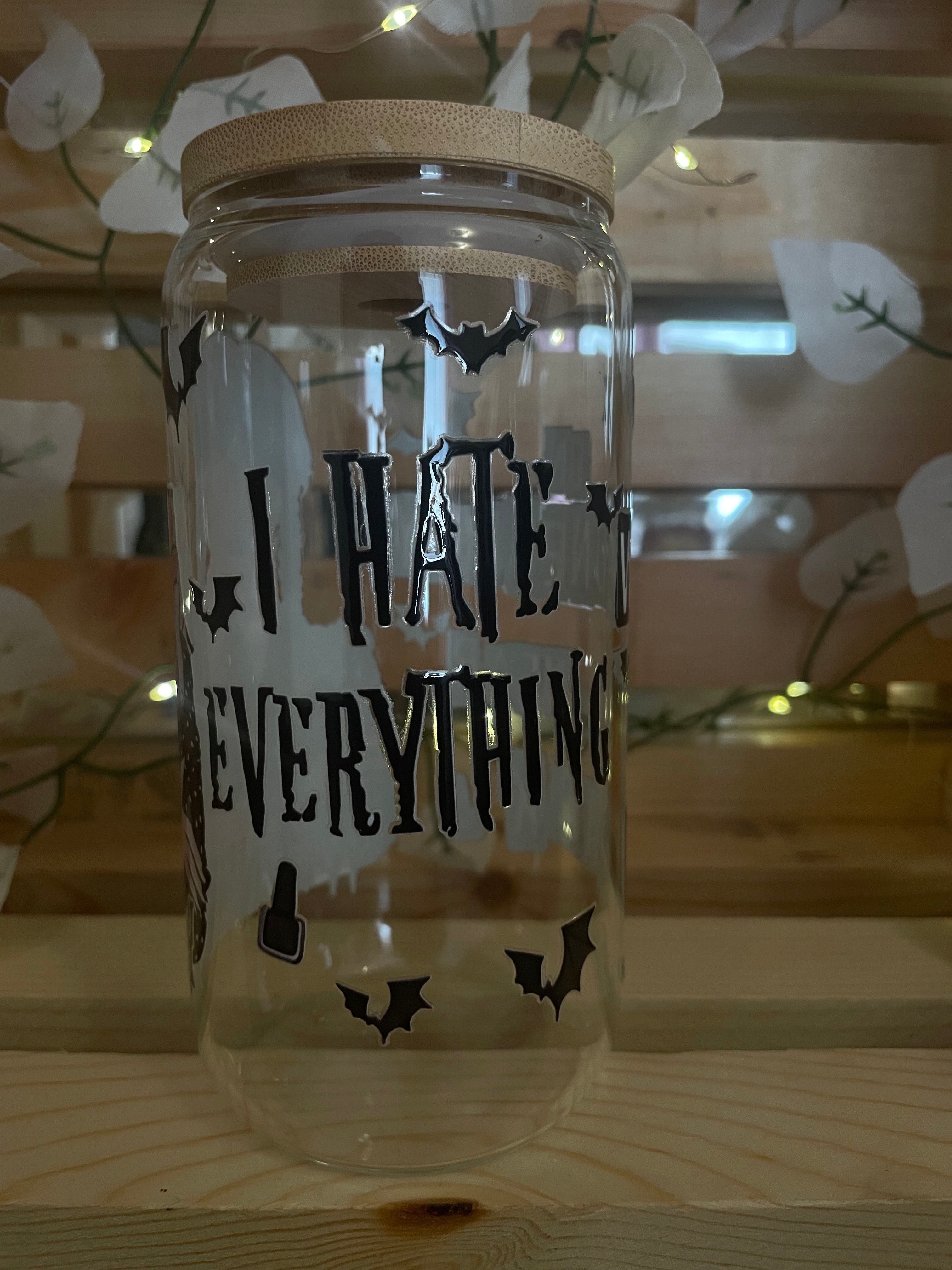 Wednesday Inspired Iced Coffee Tumbler