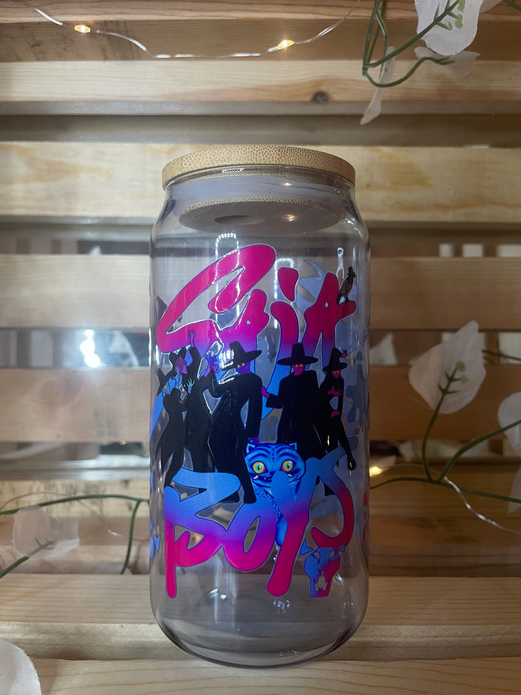 Saja Boys Glass Cup (K-Pop Inspired)