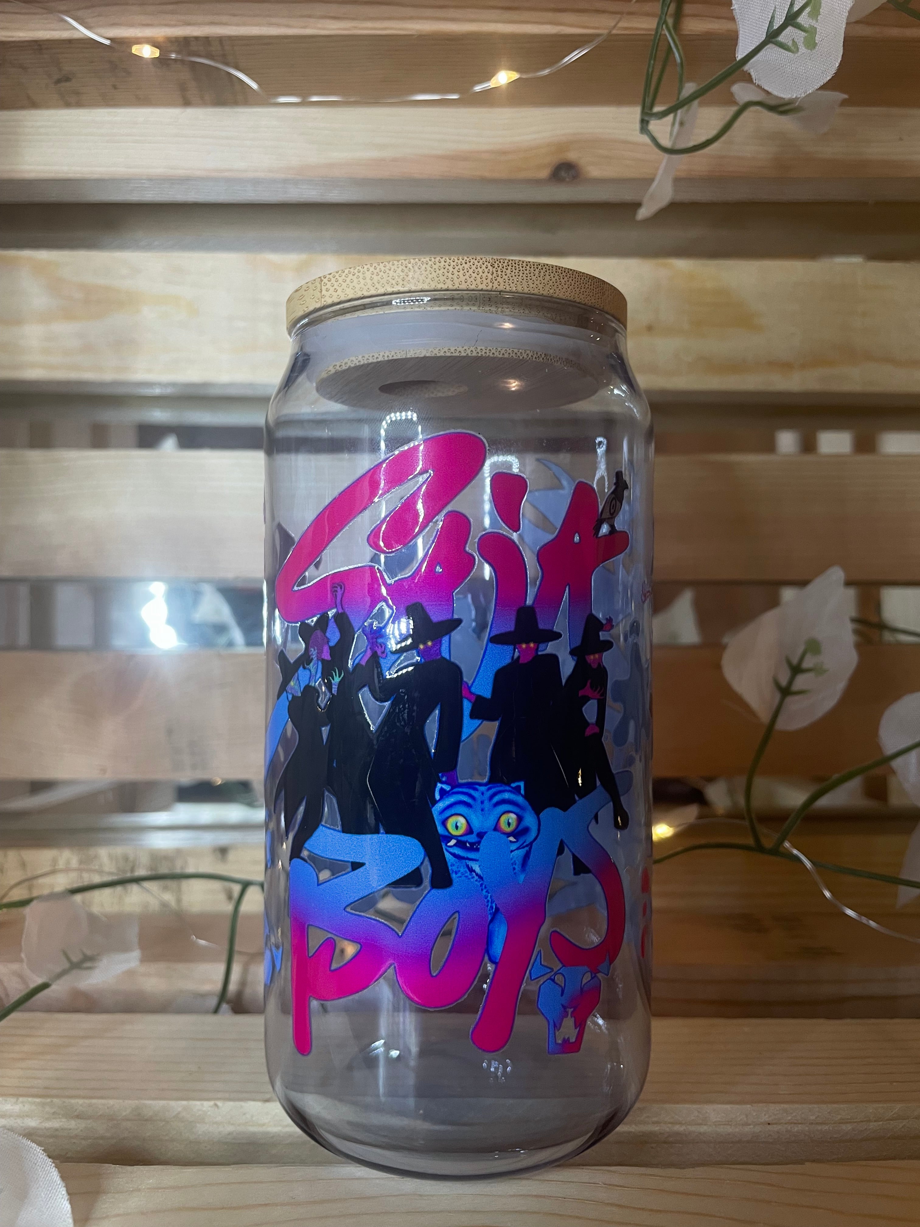 Saja Boys Glass Cup (K-Pop Inspired)