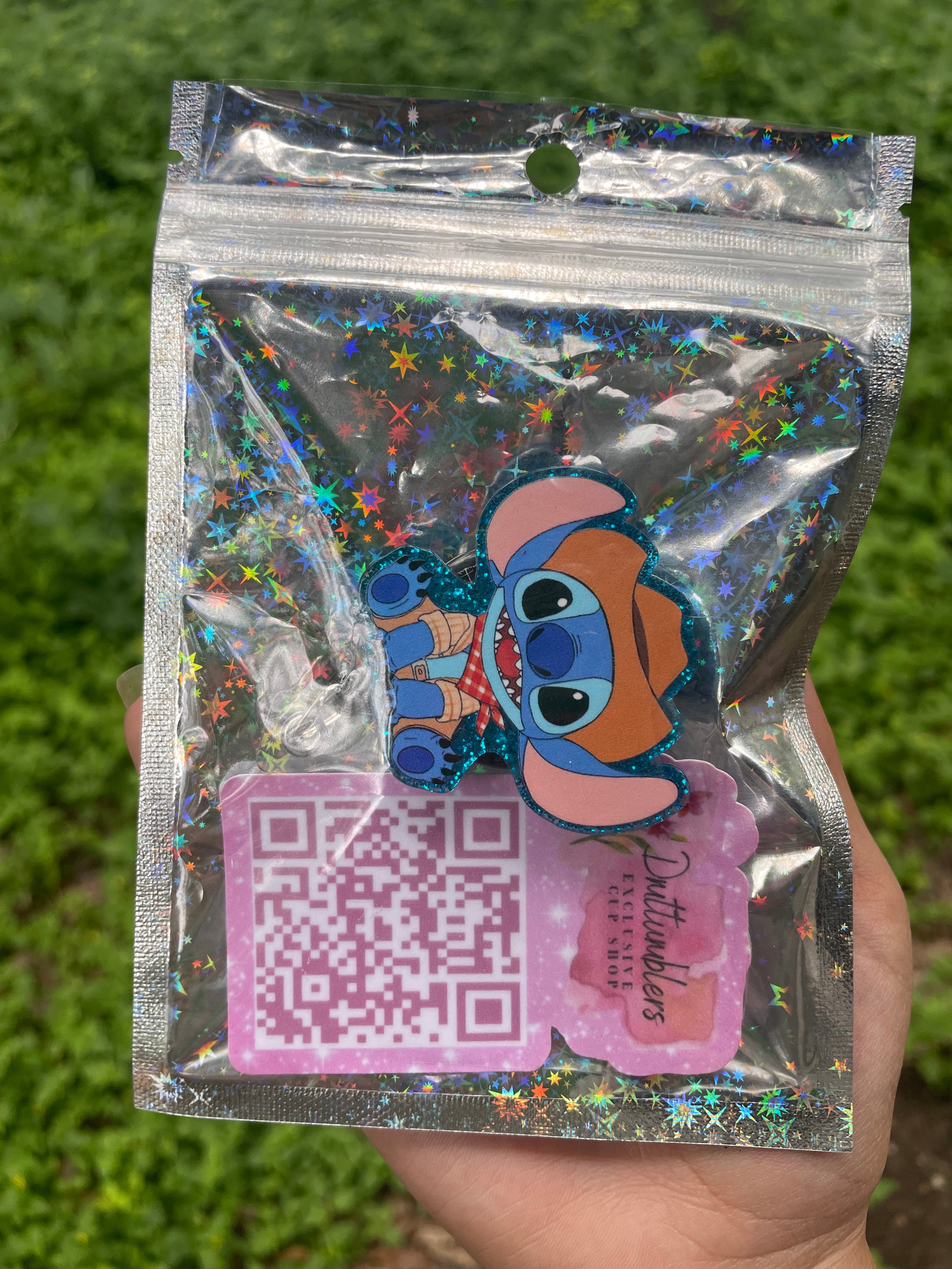 Stitch Cowboy Theme Badge Reel