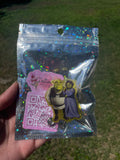 Shrek Glitter badge reel