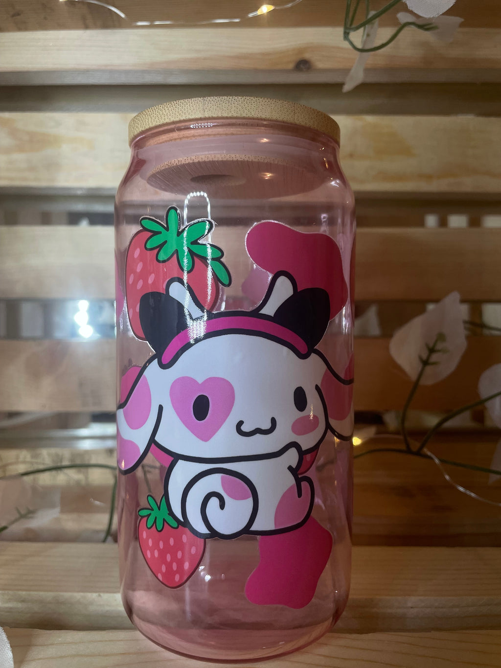 🍓 Strawberry Cow Cinnamoroll Cup